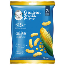 Gerber Snack od kukuruza 28 g