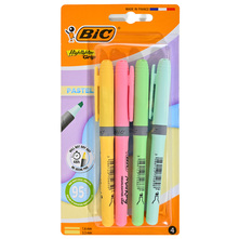 Bic Highlighter Grip Pastel Markeri 4/1