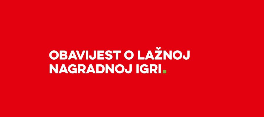 Obavijest o lažnoj nagradnoj igri na Instagramu i Facebooku