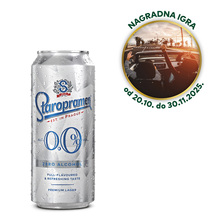 Staropramen Bezalkoholno svijetlo pivo 0,5 l 