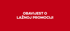 Obavijest o lažnoj Facebook promociji