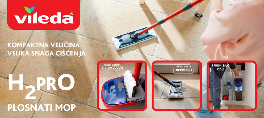 Vileda mop H2Pro