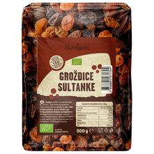 Nutrigold Grožđice sultanke eko 500 g
