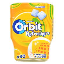 Orbit Refreshers Žvakaća guma tropical 67 g