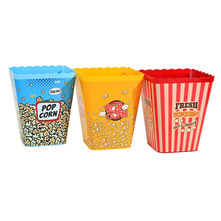 Posuda za kokice razne vrste 12,5x12,5x14,5 cm