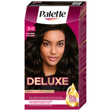 Palette Deluxe Oil Care Color 3-0 tamnosmeđa boja za kosu