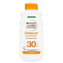 Garnier Ambre Solaire Hydra 24h Protect SPF 30 Mlijeko za zaštitu od sunca protiv isušivanja kože 175 ml