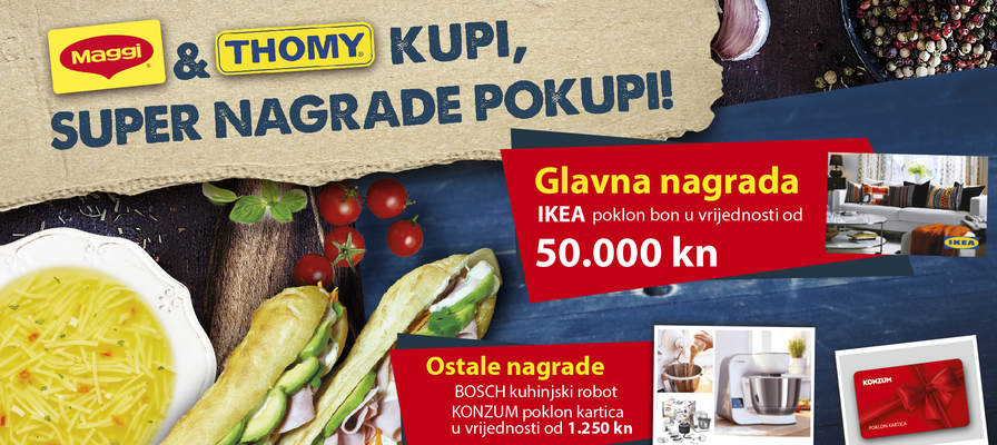 Nagradna igra Maggi i Thomy
