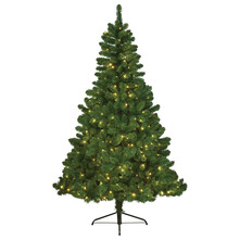 Božićno drvce s LED lampicama 210 cm