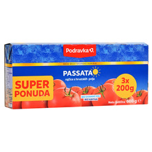 Podravka Pasirana rajčica 3x200 g 