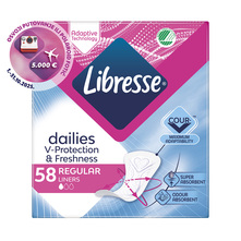Libresse Dailies V-Protection&Freshness Dnevni higijenski ulošci 58/1