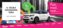 Kupuj u Konzumu i osvoji Citroën C3 Plus