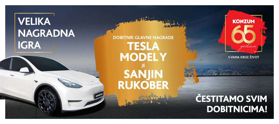 Dobitnici velike nagrade igre - Konzum 65