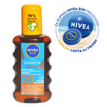 Nivea Sun Protect&Bronze SPF 20 Ulje za sunčanje u spreju 200 ml