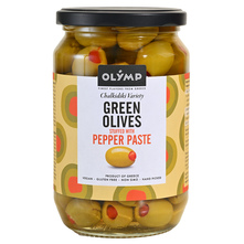 Olymp Masline zelene punjene pastom od paprike 400 g