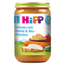 Hipp Kašica povrće s piletinom i kus kusom bio 250 g