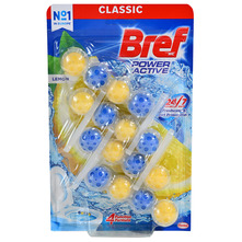 Bref WC Power Aktiv lemon 4x50 g