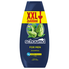 Schauma For Men Šampon za sve tipove kose 2x400 ml