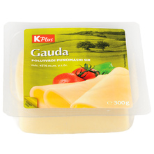 K Plus Gauda Polutvrdi punomasni sir 300 g