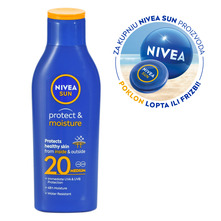 Nivea Sun Protect&Moisture SPF 20 Hidratantni losion za sunčanje 200 ml