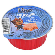 Lino Njupalice Tuna pašteta s mliječnim namazom 50 g 