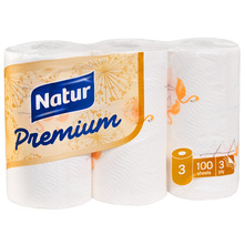 Natur Premium Papirnati ručnici 3 sloja 3/1