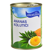 Excelsior Kompot ananas kolutići 340 g