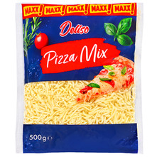 Deliso Pizza mix Ribani polutvrdi sir za pizzu maxx 500 g