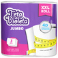 Teta Violeta Jumbo Papirnati ručnici 3 sloja 2/1