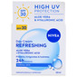 Nivea Refreshing Njegujuća dnevna krema s aloe verom i hijaluronskom kiselinom SPF 30 50 ml