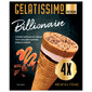 Gelatissimo Billionaire Sladoled keks, pekan orah, karamela 4x110 ml