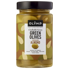 Olymp Masline zelene punjene bademima 170 g