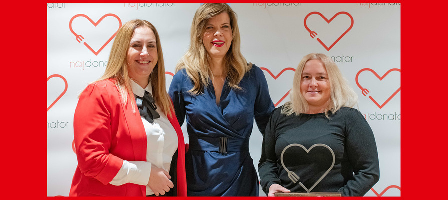 Šesti put zaredom proglašeni smo Najdonatorom