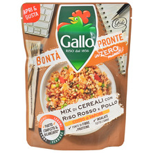Gallo Bontà Pronte Zero Minuti Mješavina žitarica s piletinom i povrćem 220 g