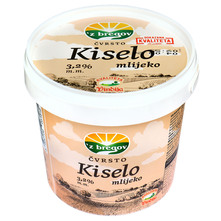 Z bregov Čvrsto kiselo mlijeko 3,2% m.m. 900 g