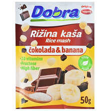 Dobra Rižina kaša čokolada&banana 50 g