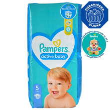 Pampers Active Baby Pelene, veličina 5 (Junior) 11-16 kg 54/1