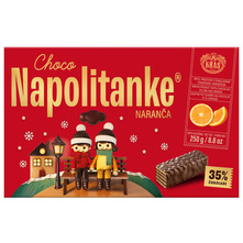 Kraš Napolitanke naranča 250 g