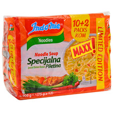 Indomie Noodles Instant juha s rezancima specijalna piletina 12x75 g