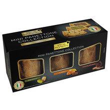 Special Moments Mini Panettone Collection pistachio, classic, chocolate rum 3x100 g