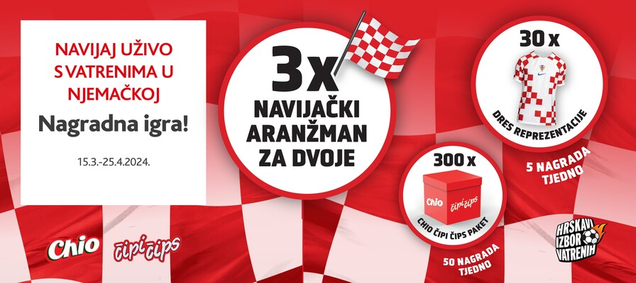 Nagradna igra - „Navijaj uživo s vatrenima u Njemačkoj“