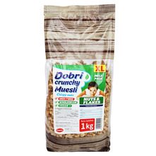 Dobri Muesli crunchy nuts&flakes xl 1000 g