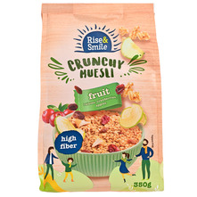 Rise&Smile Crunchy Muesli fruit 350 g