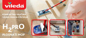 Vileda mop H2Pro!