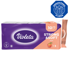 Violeta Strong&Soft Toaletni papir peach 3 sloja 10/1