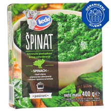 Ledo Špinat pasirani 400 g