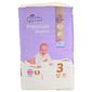 Violeta Double Care Air Dry Pelene, veličina 3 (Midi) 4-9 kg 64/1 + Vlažne maramice 20/1