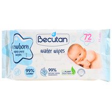 Becutan Aqua Pure Vlažne maramice newborn 72/1